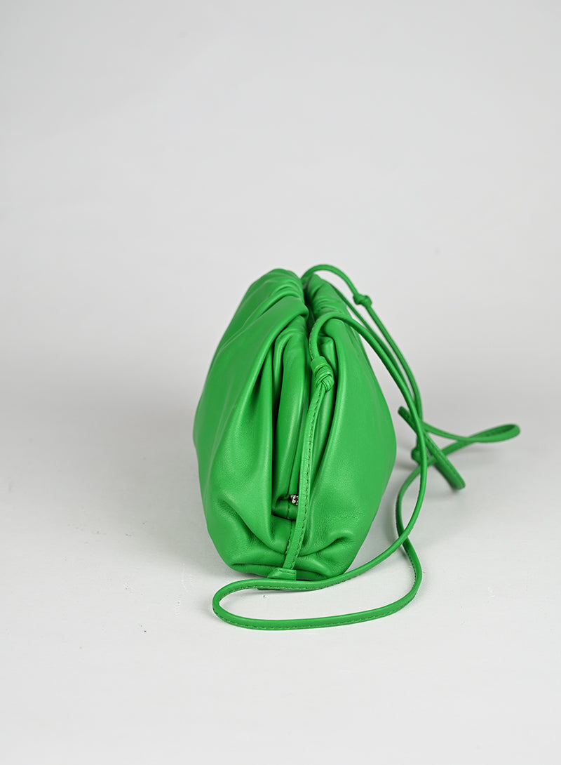 Bottega Veneta Mini Pouch Pelle Verde
