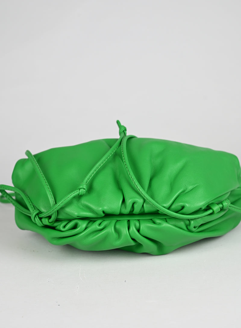 Bottega Veneta Mini Pouch Pelle Verde