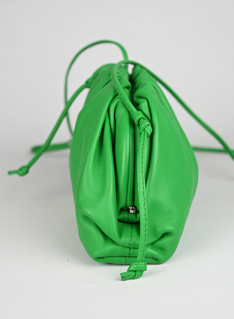 Bottega Veneta Mini Pouch Pelle Verde