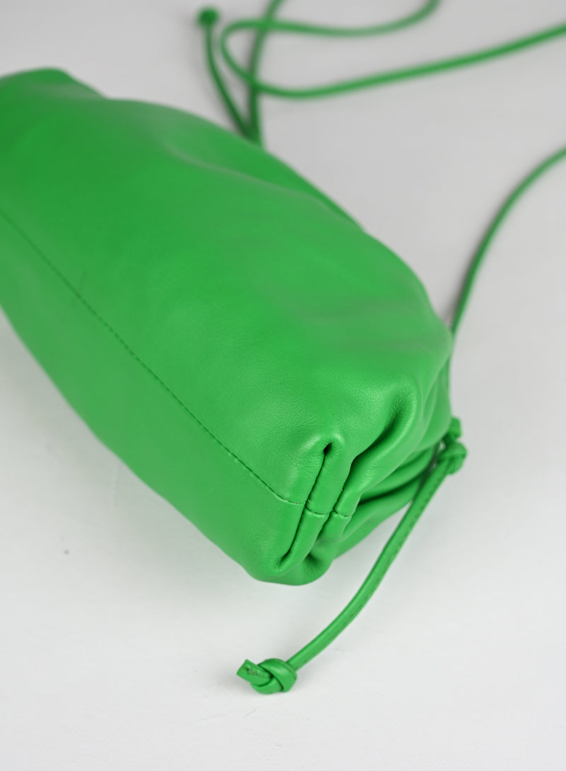 Bottega Veneta Mini Pouch Pelle Verde