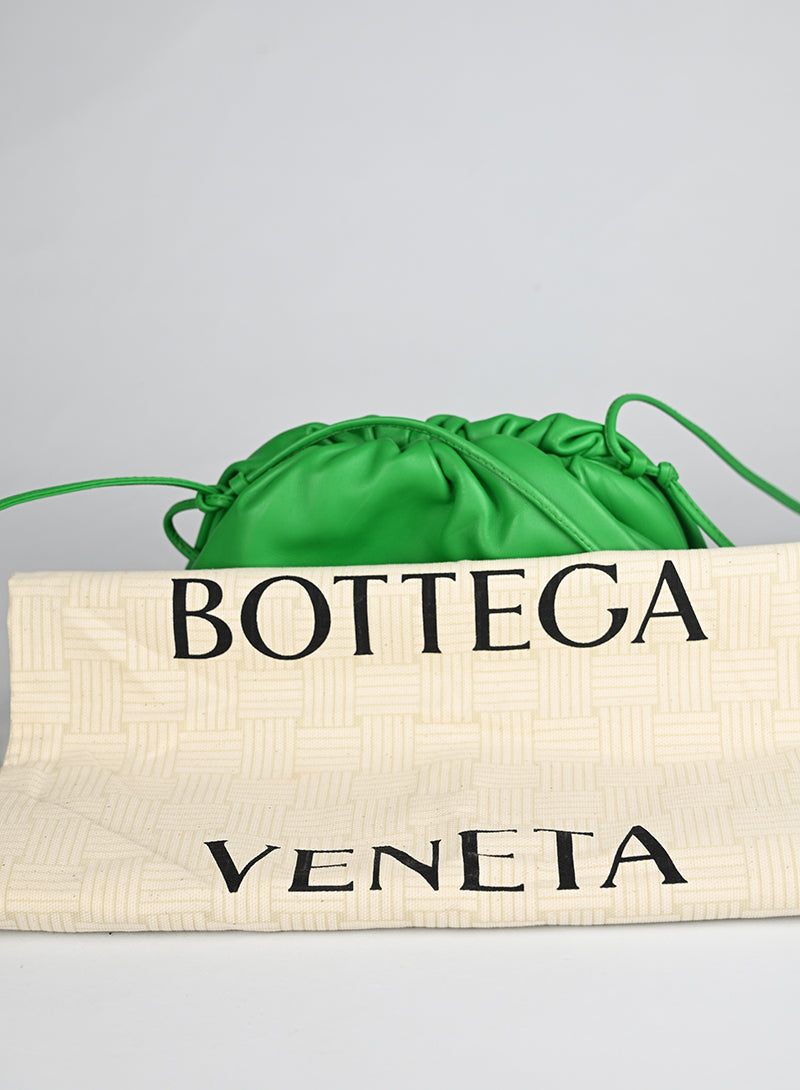 Bottega Veneta Mini Pouch Pelle Verde
