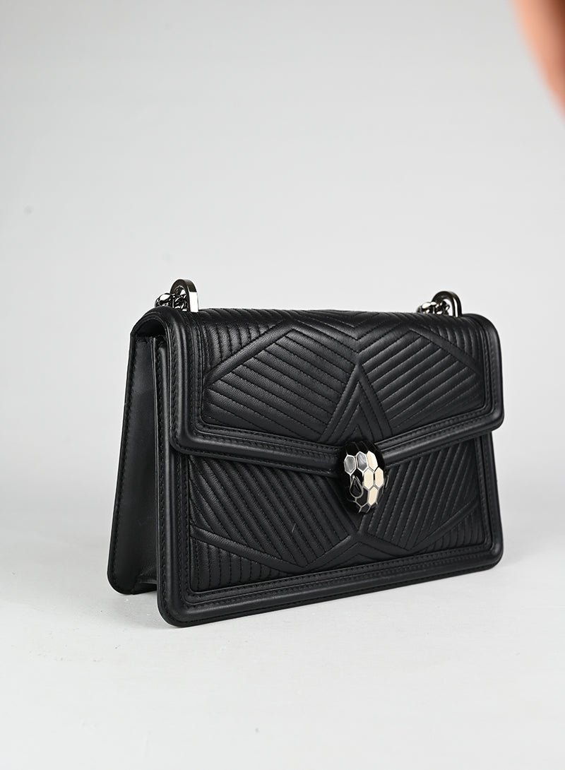 Bulgari Borsa Serpenti For Ever nera