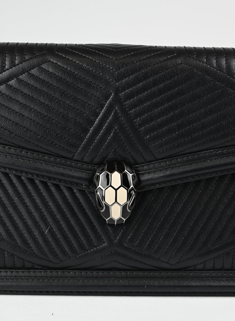 Bulgari Borsa Serpenti For Ever nera