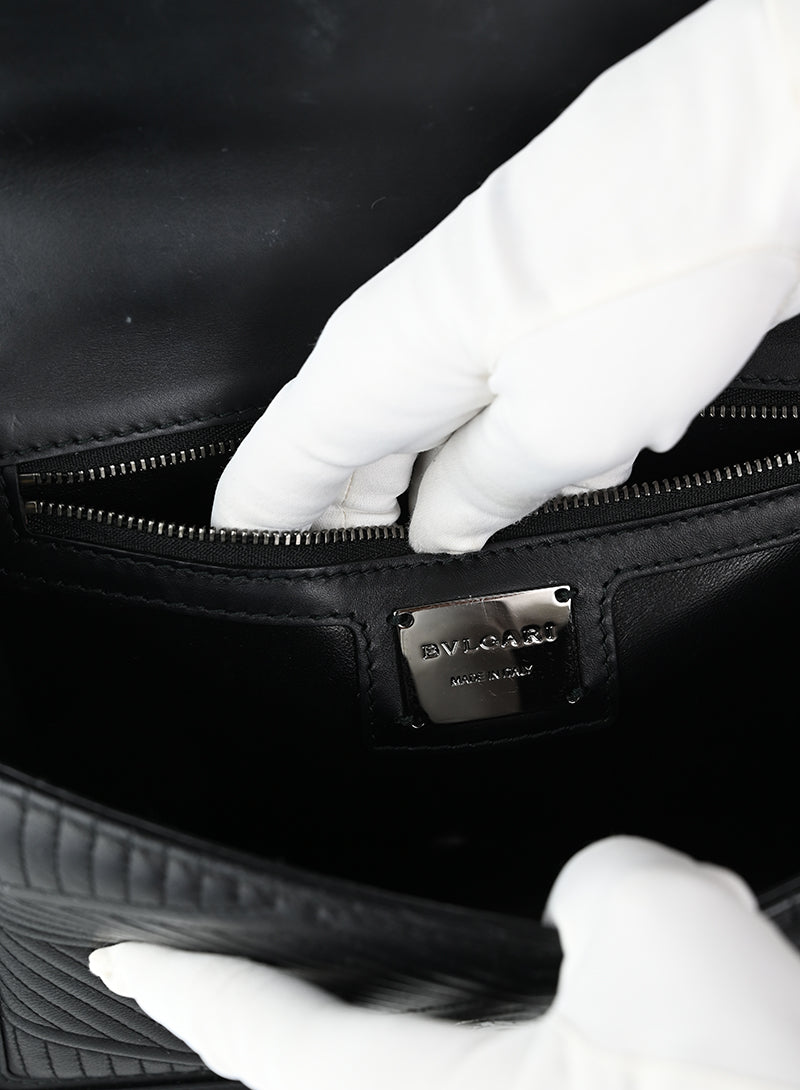 Bulgari Borsa Serpenti For Ever nera