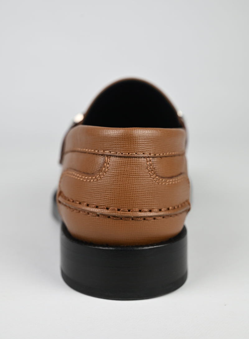 Burberry Mocassini Pelle Nocciola - N. 39