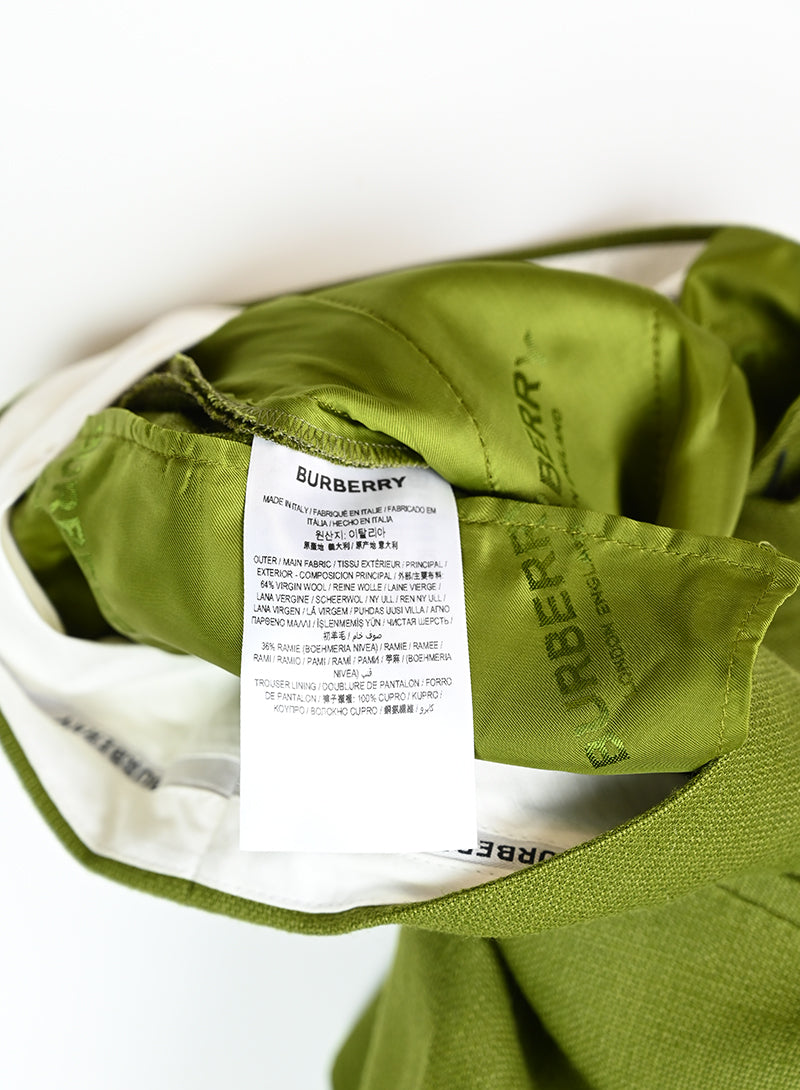 Burberry Tailleur verde pistacchio - Tg. 40