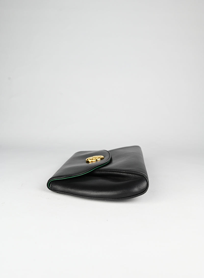 Cartier Pochette in pelle nera