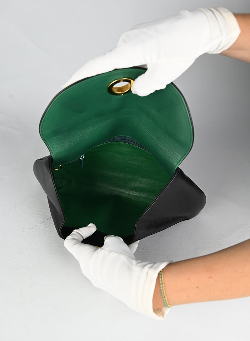 Cartier Pochette in pelle nera