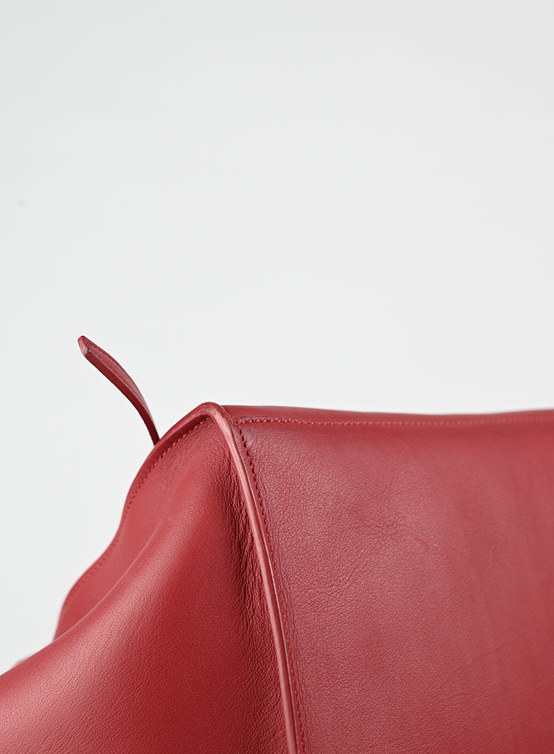 Celine Borsa Shopper in pelle rossa