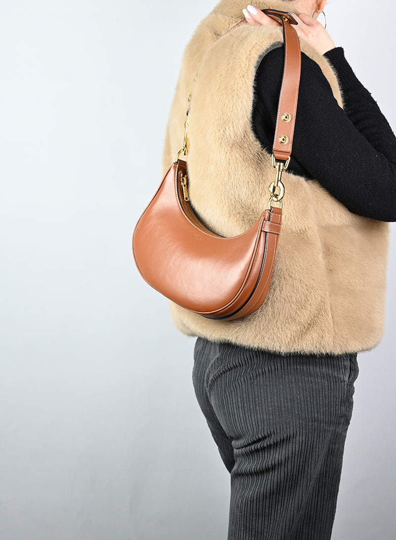 Celine Borsa Ava in pelle Cognac