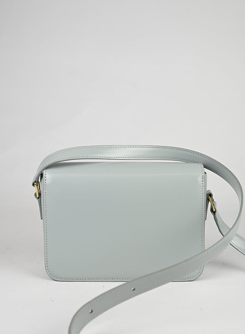 Celine Borsa Triomphe in pelle azzurra