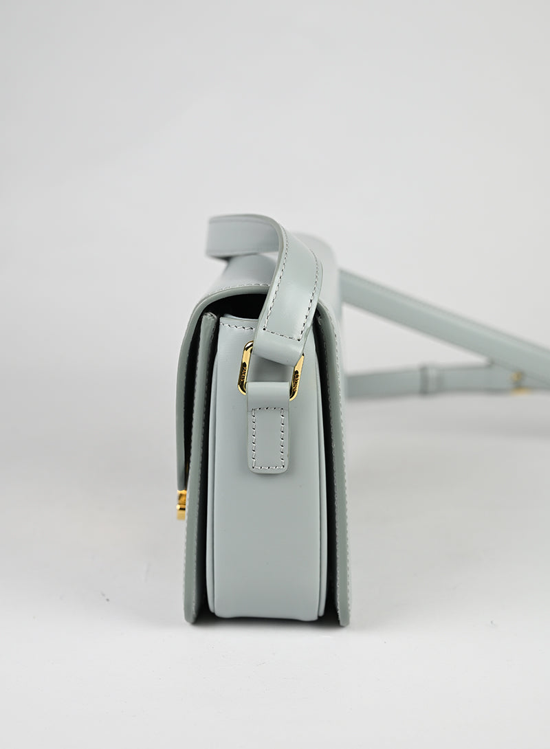 Celine Borsa Triomphe in pelle azzurra