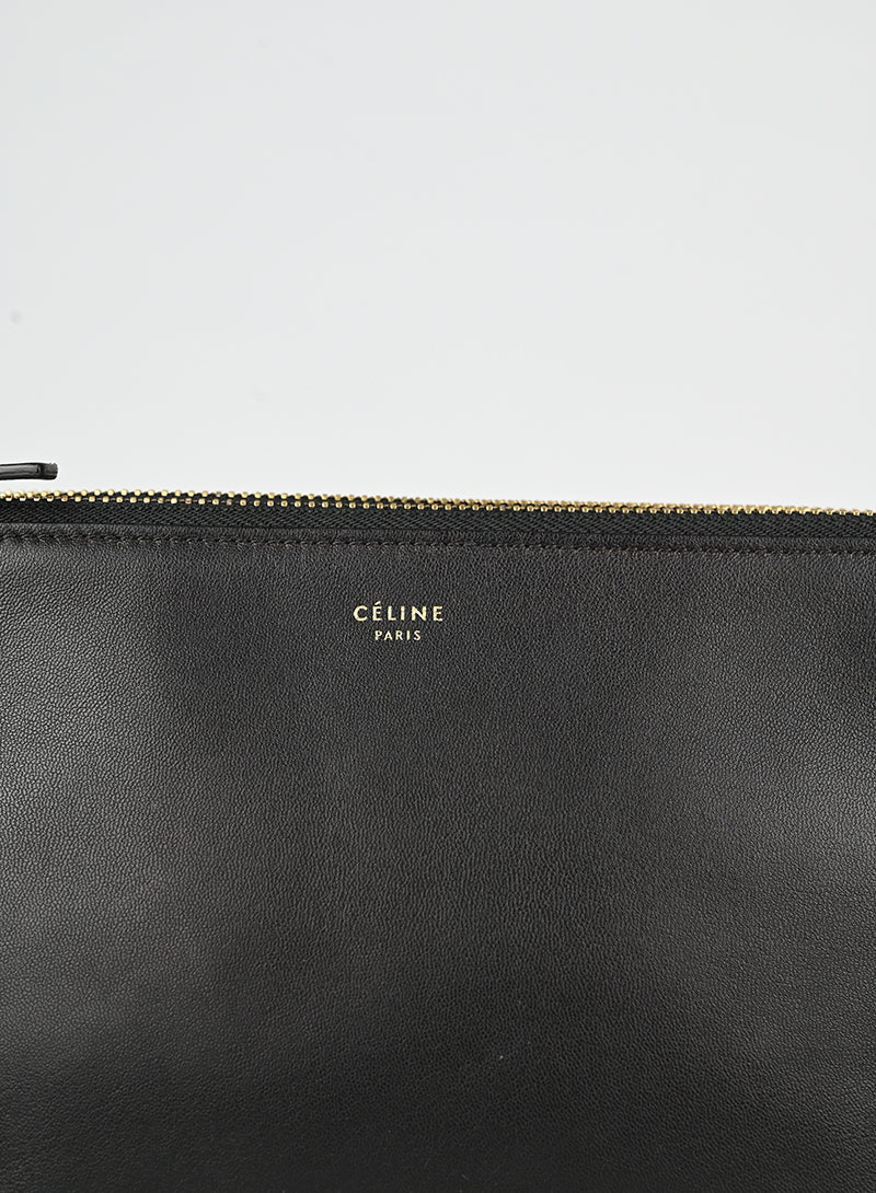 Celine Borsa Trio in pelle nera