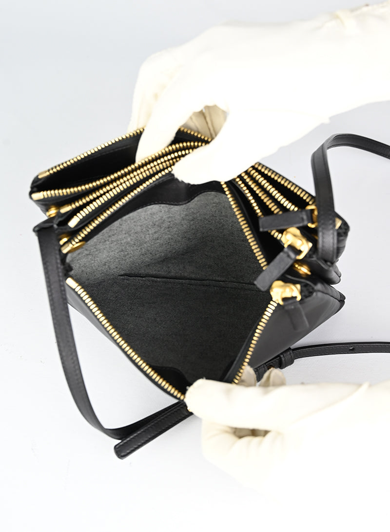 Celine Borsa Trio in pelle nera