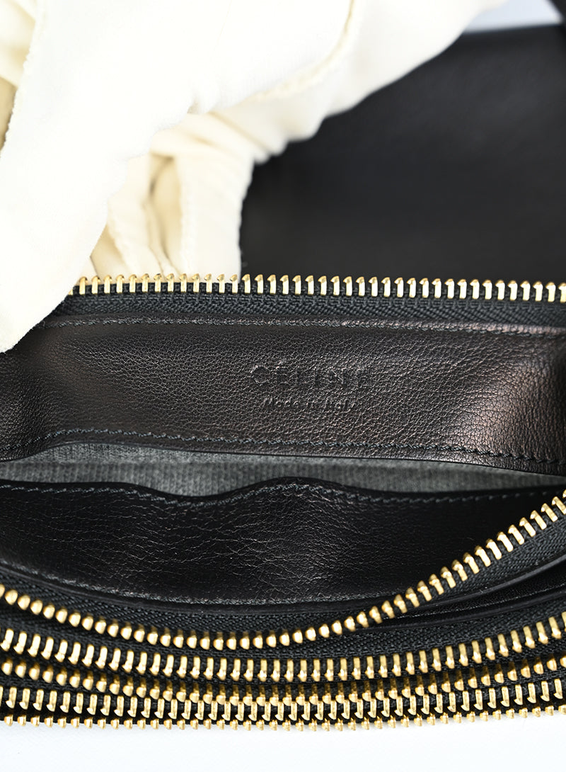 Celine Borsa Trio in pelle nera