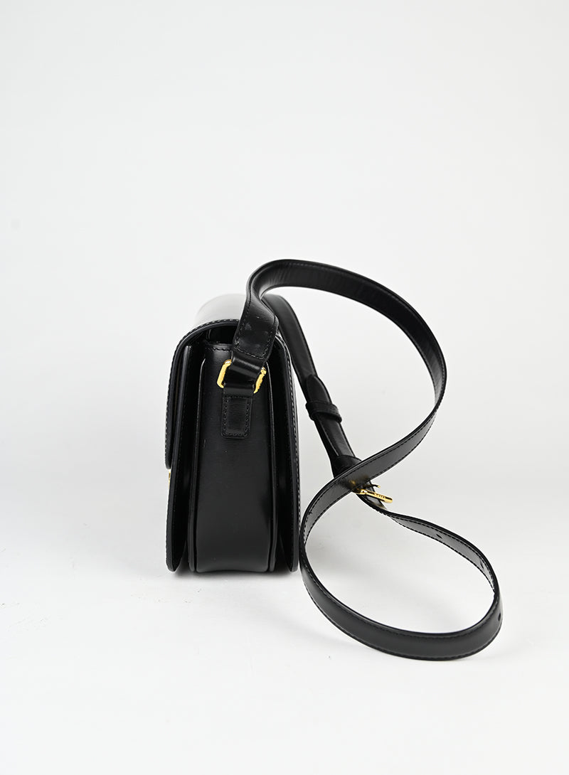 Celine Borsa Triomphe in pelle nera