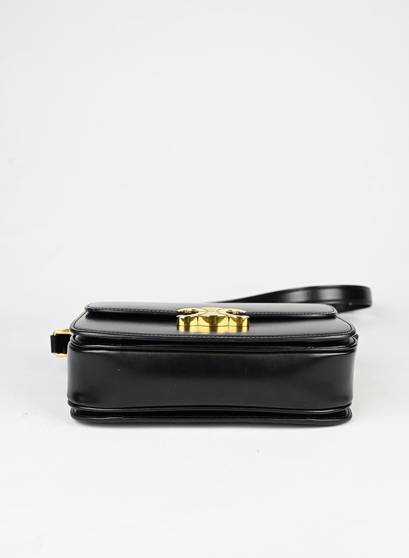Celine Borsa Triomphe in pelle nera