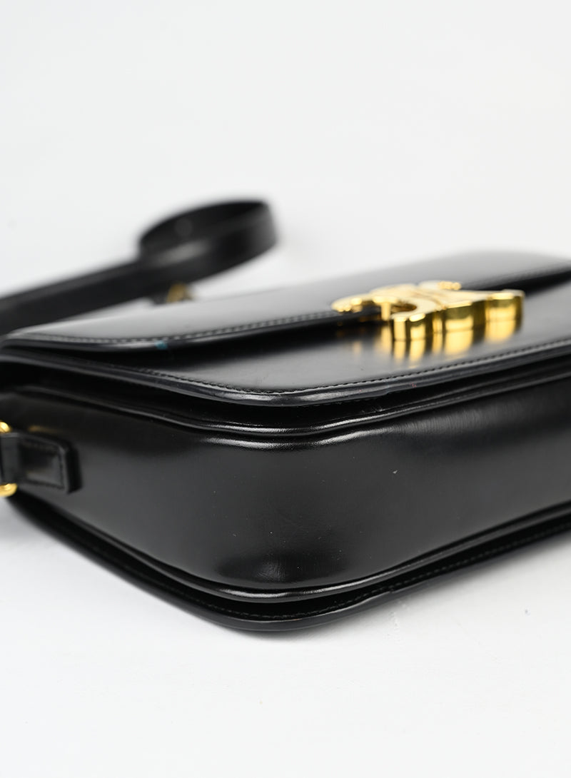 Celine Borsa Triomphe in pelle nera