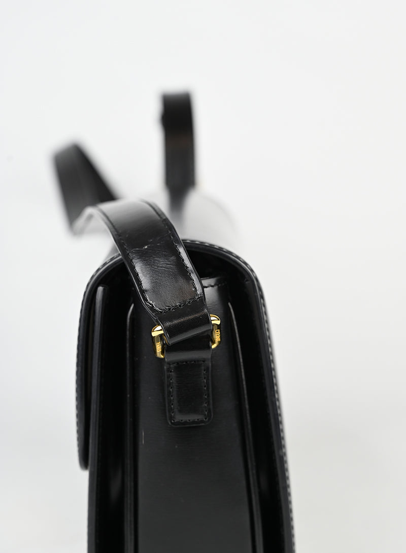 Celine Borsa Triomphe in pelle nera