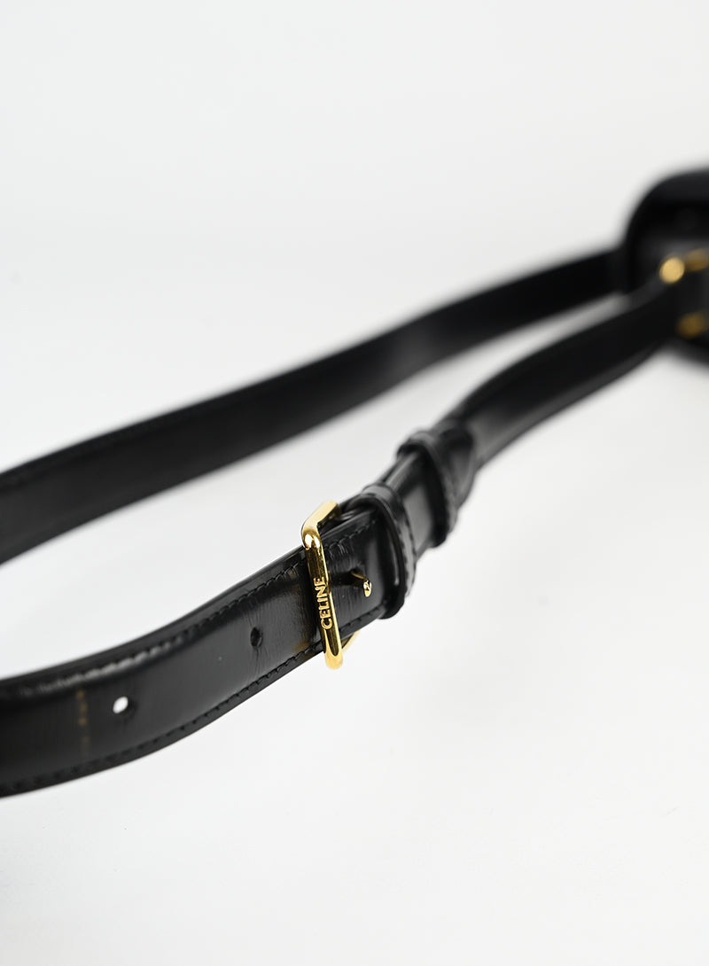 Celine Borsa Triomphe in pelle nera