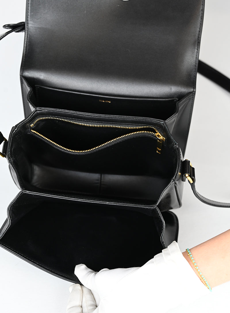 Celine Borsa Triomphe in pelle nera