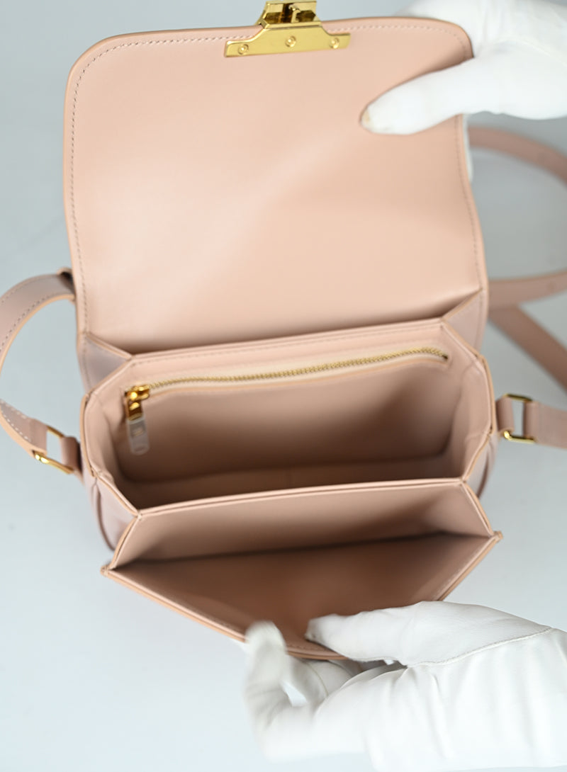 Celine Borsa Triomphe in pelle rosa cipria
