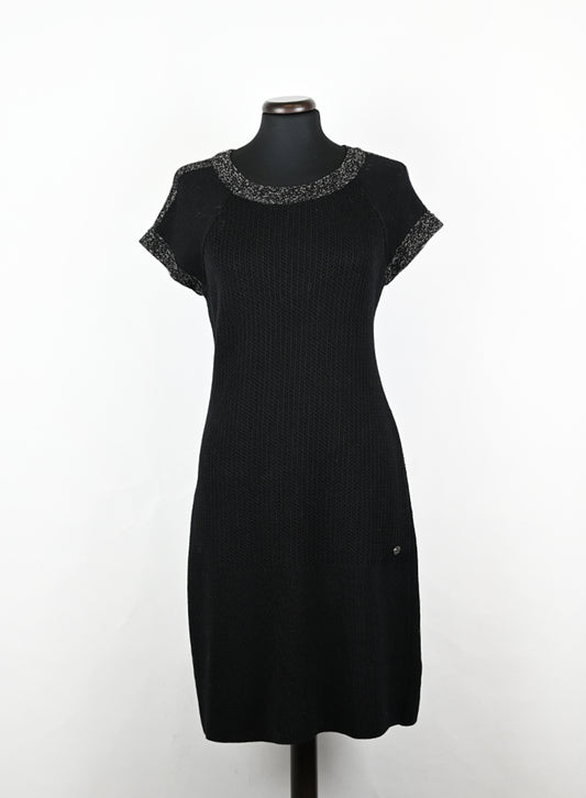 Chanel Abito in maglina nero - Tg. 36 FR -  lesleyluxuryvintage