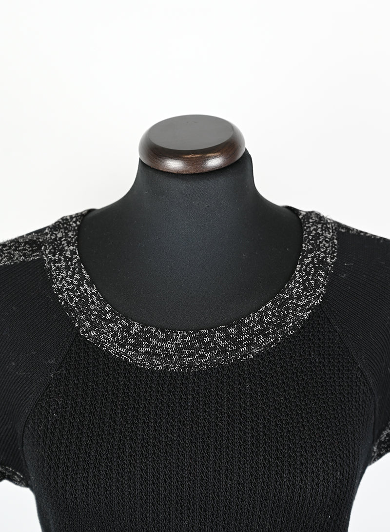 Chanel Abito in maglina nero - Tg. 36 FR -  lesleyluxuryvintage