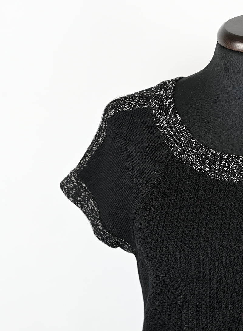 Chanel Abito in maglina nero - Tg. 36 FR -  lesleyluxuryvintage