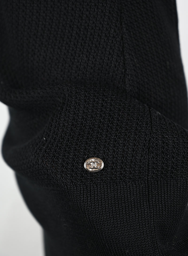 Chanel Abito in maglina nero - Tg. 36 FR -  lesleyluxuryvintage
