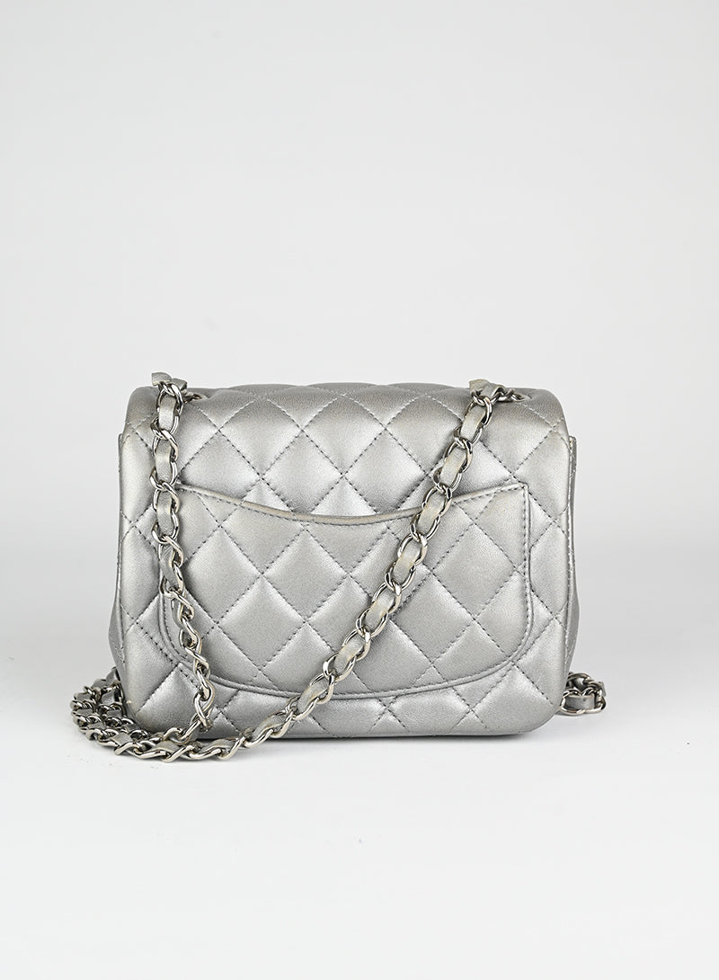 Chanel Borsa 2.55 Mini argento