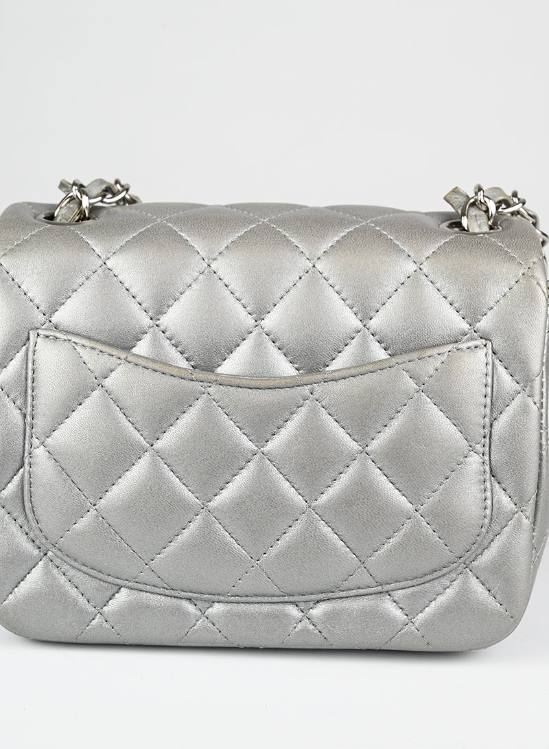 Chanel Borsa 2.55 Mini argento