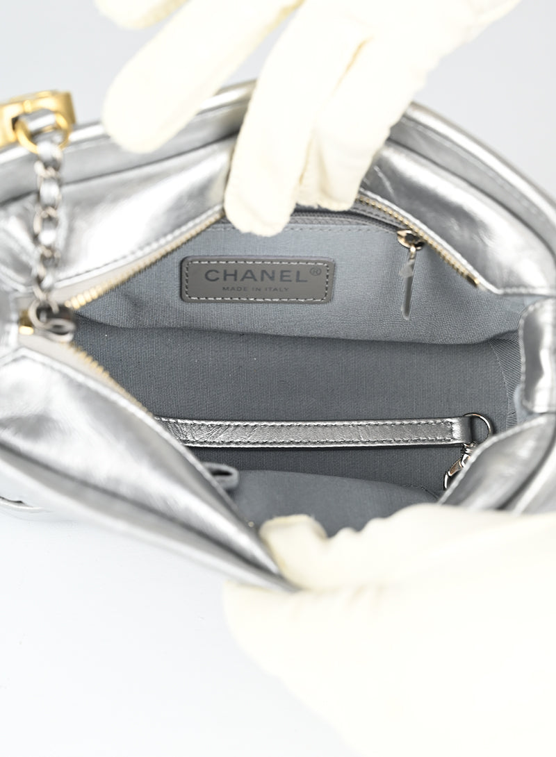 Chanel Borsa Gabrielle argento