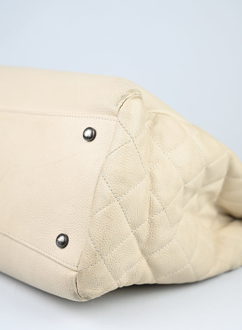 Chanel Borsa Coco Break in pelle beige
