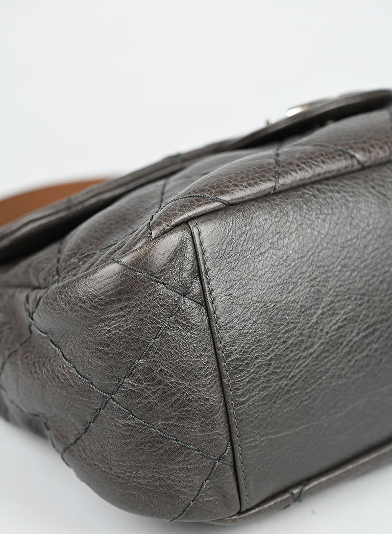 Chanel Borsa in pelle marrone