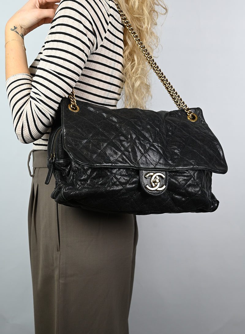 Chanel Borsa Maxi Jumbo Paris 2012 nera