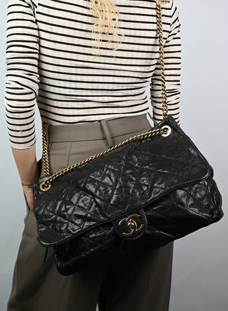 Chanel Borsa Maxi Jumbo Paris 2012 nera