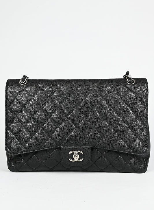 Chanel Borsa Jumbo in pelle nera