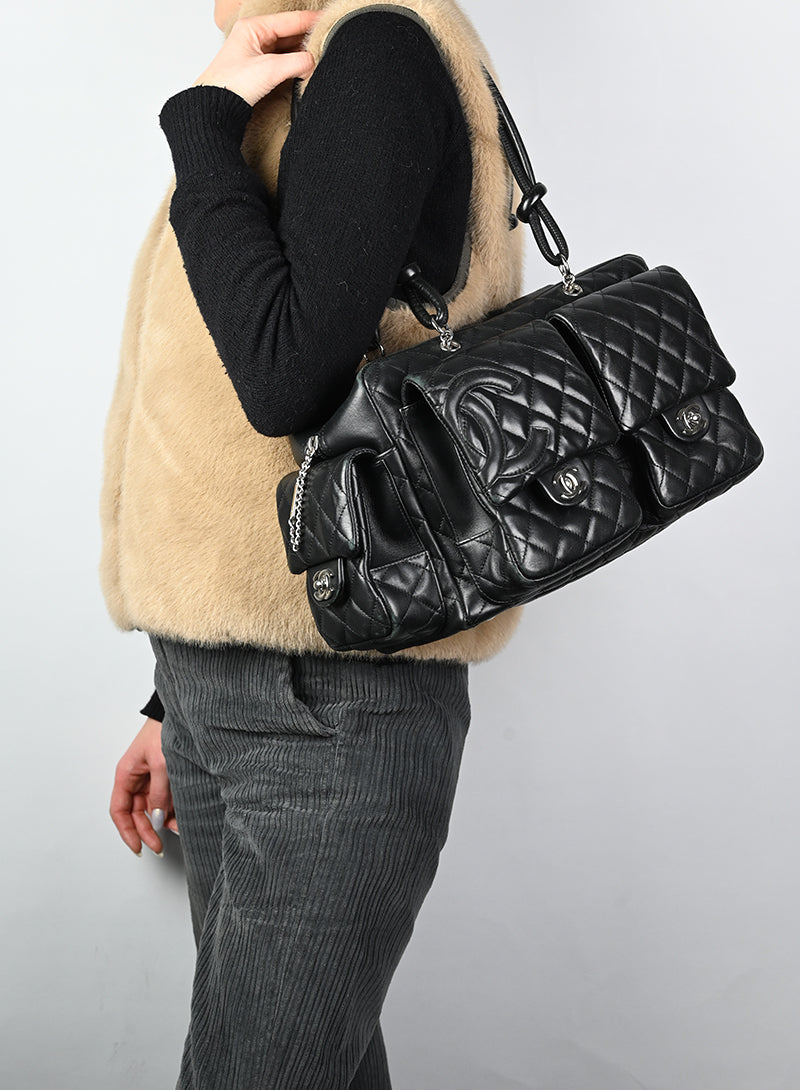 Chanel Borsa Bowing Cambon nera