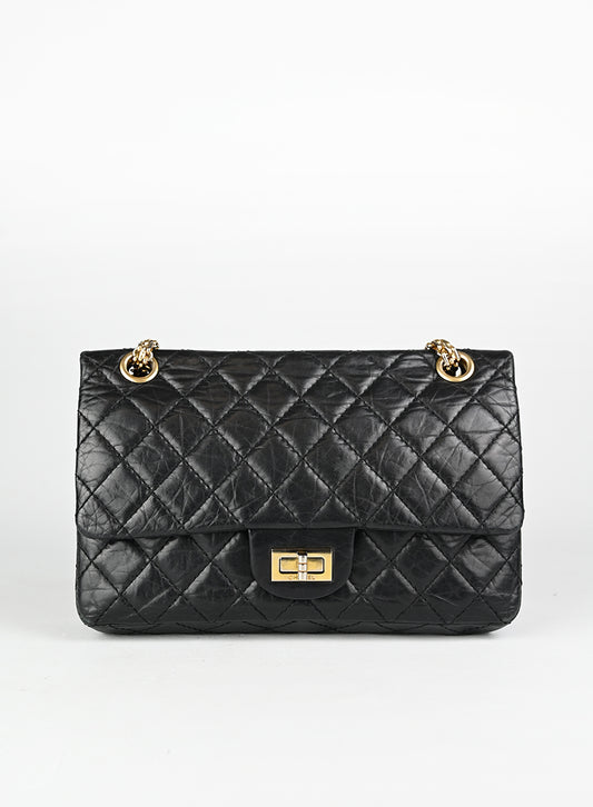 Chanel 2.55 Reissue in pelle nera