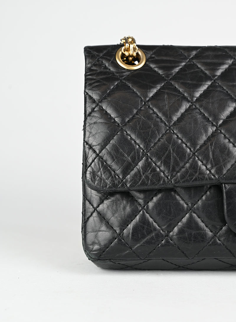 Chanel 2.55 Reissue in pelle nera