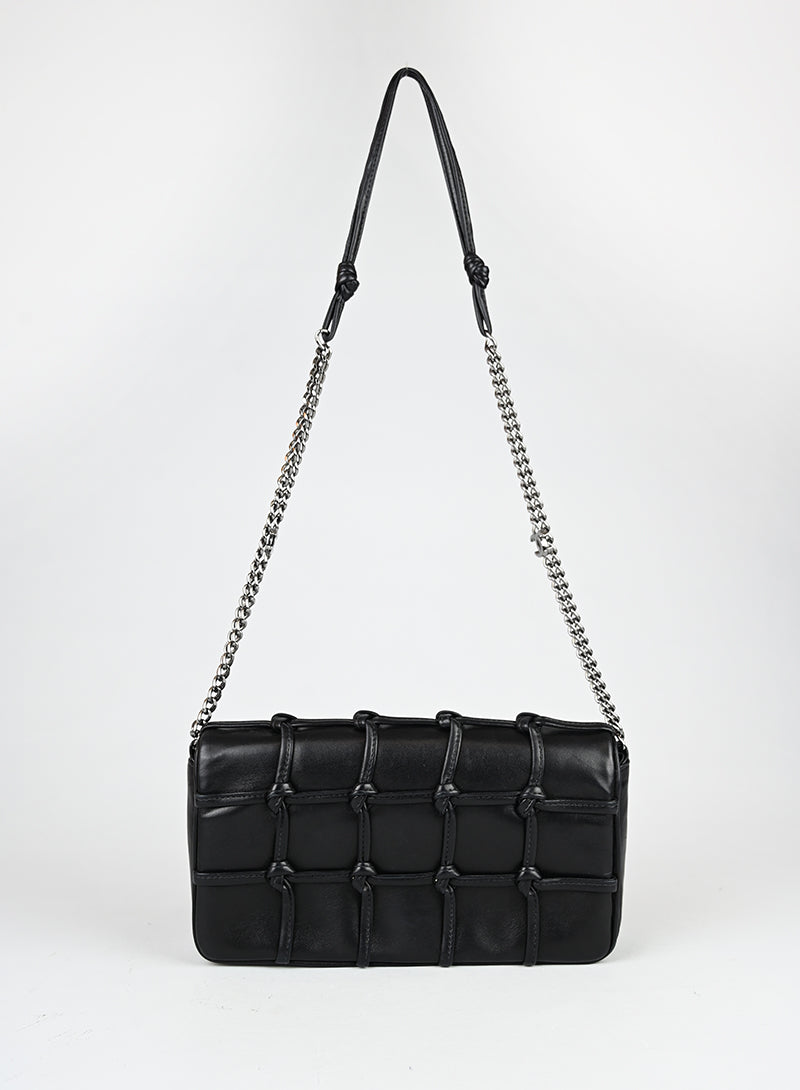 Chanel Borsa Chocolat in pelle nera -  lesleyluxuryvintage
