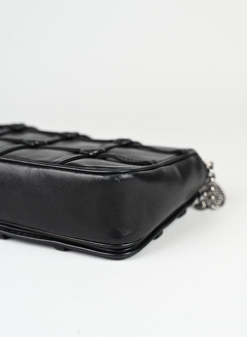Chanel Borsa Chocolat in pelle nera -  lesleyluxuryvintage