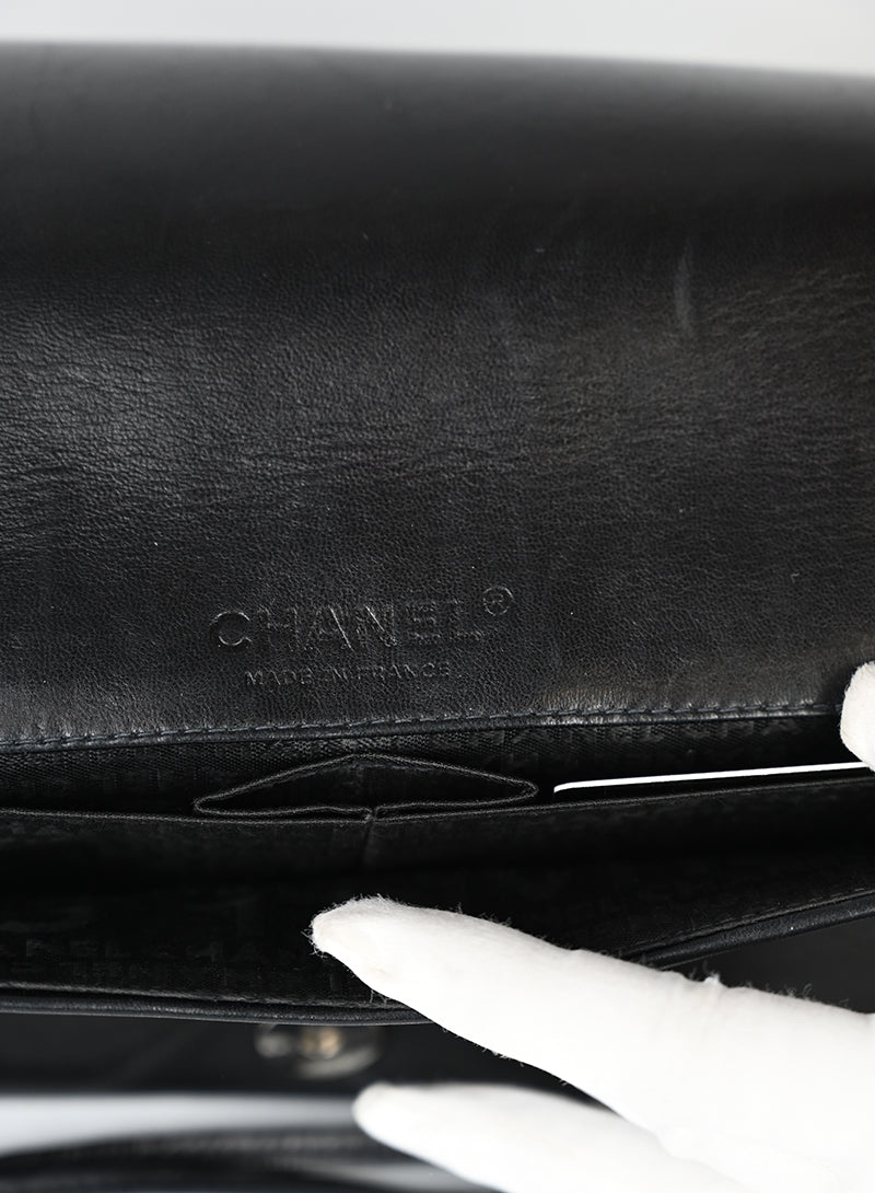 Chanel Borsa Chocolat in pelle nera -  lesleyluxuryvintage