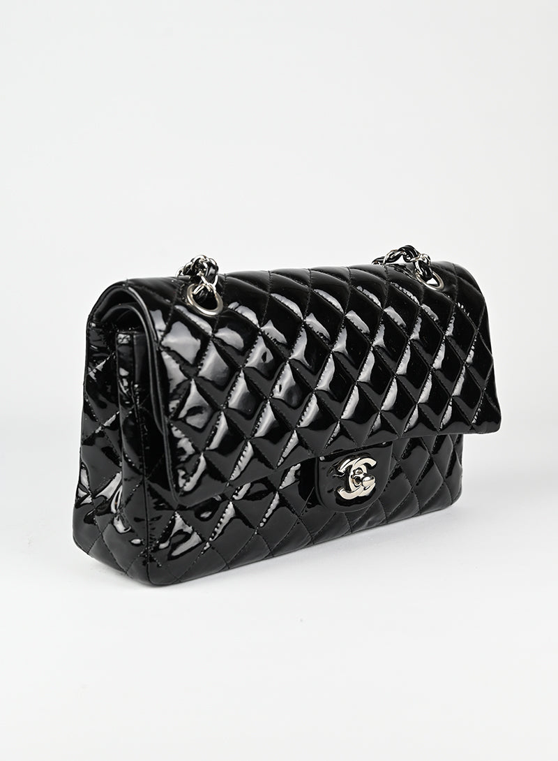 Chanel Borsa 2.55 in pelle vernis nera