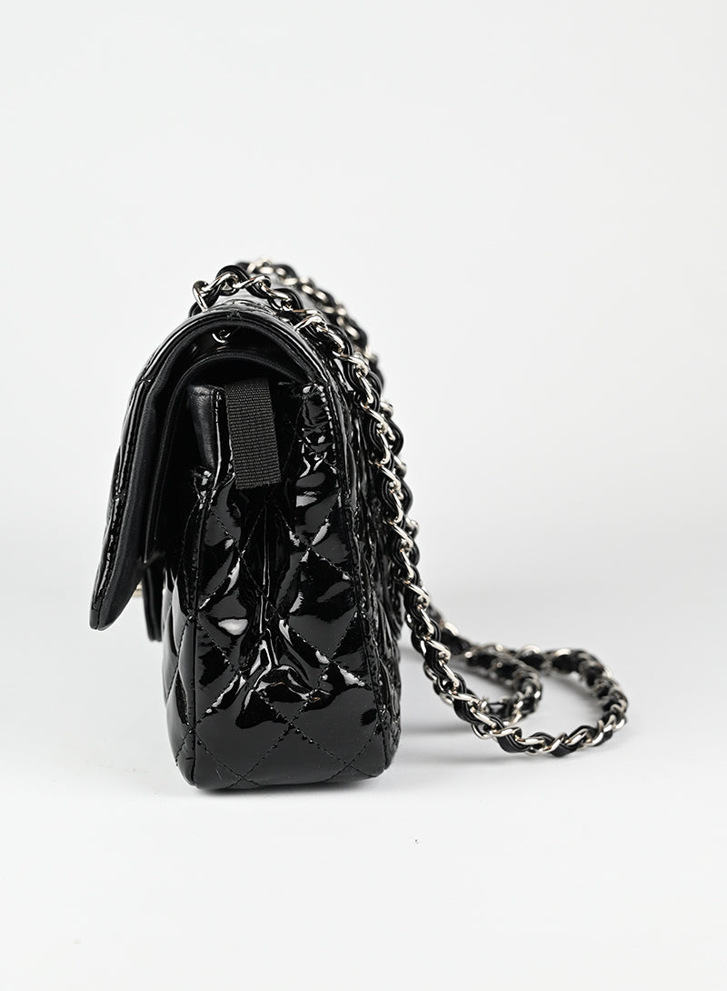 Chanel Borsa 2.55 in pelle vernis nera