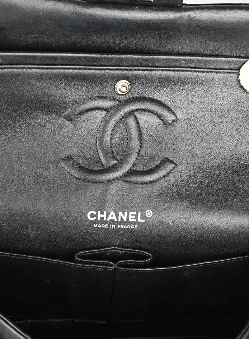 Chanel Borsa 2.55 in pelle vernis nera