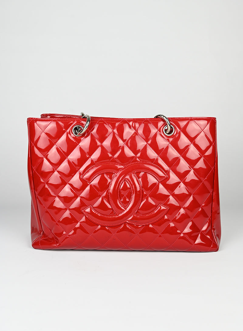 Chanel Borsa GTS in vernice rossa