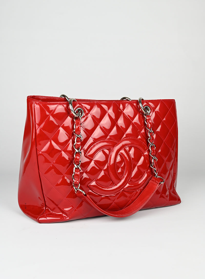 Chanel Borsa GTS in vernice rossa