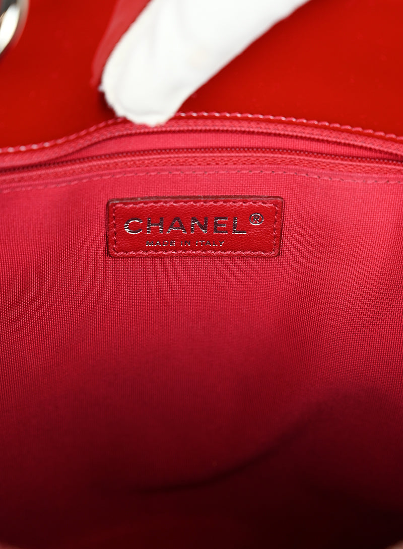 Chanel Borsa GTS in vernice rossa